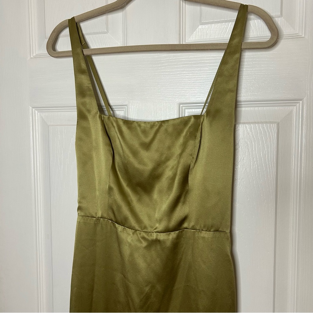 Reformation Flawed Solay Silk Dress - Picture 4 of 16